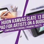 Huion Kamvas Slate 13 or iPad for artists on a budget