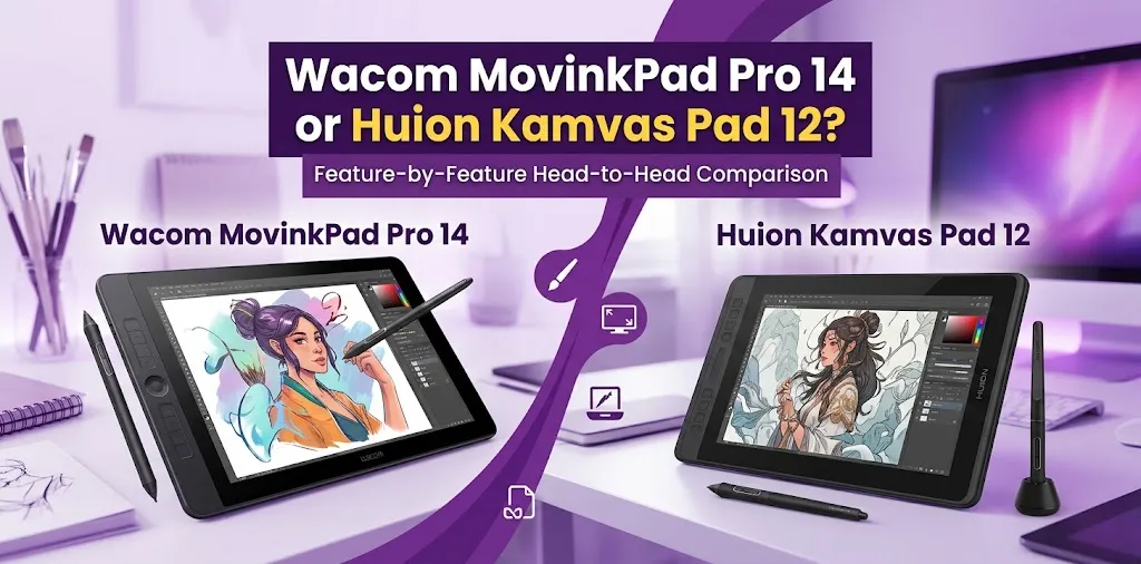 Wacom MovinkPad Pro 14 or Huion Kamvas Pad 12